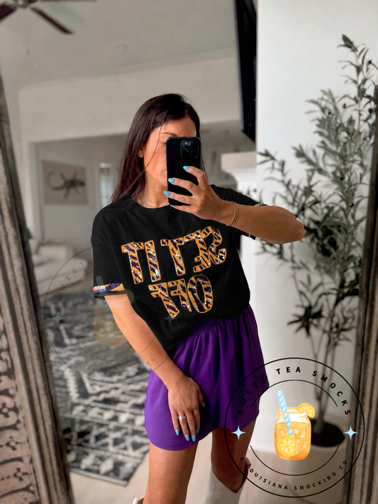 Preorder: Set It Off Sparkle Women’s Shirt Black