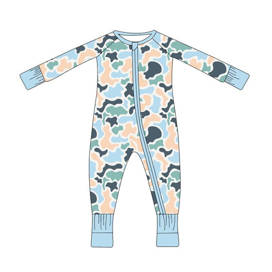 Preorder: Seaside Camo Bamboo Zippy