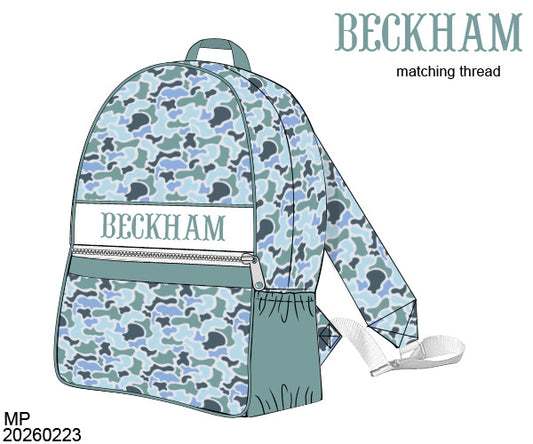 Luggage: Blue Bayou Camo