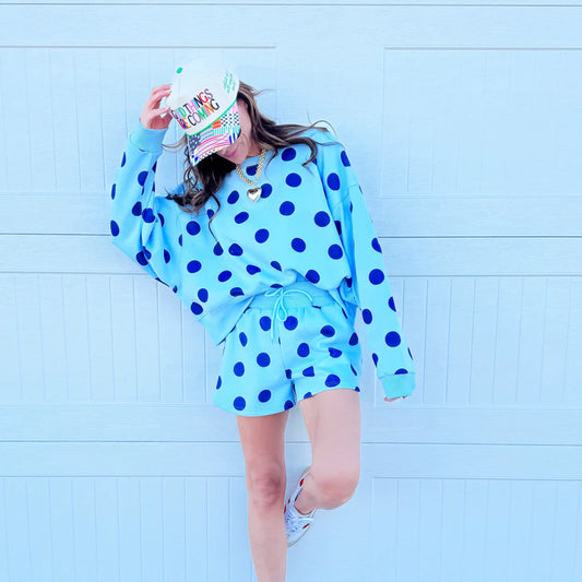 The Prissy Polka Dot Pullover