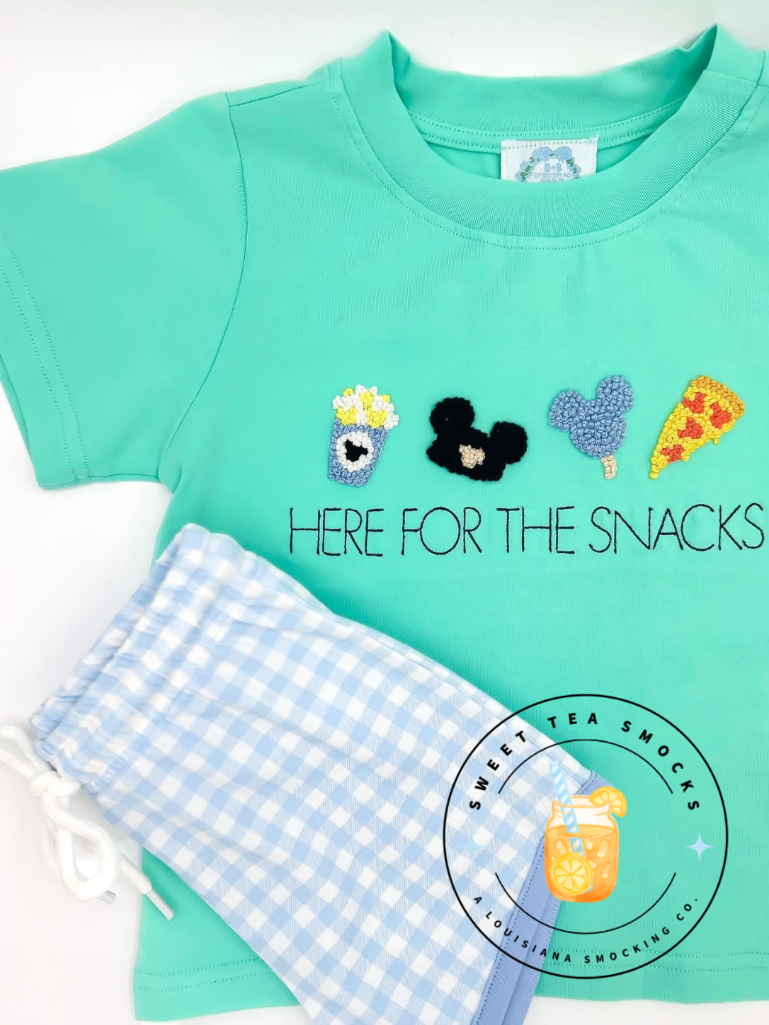 Sweet Tea Time Capsule Collection™ - Here For the Snacks Shorty Set