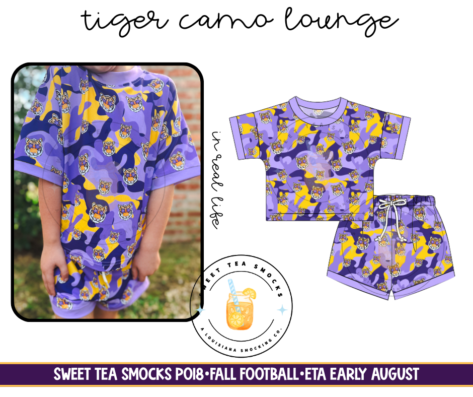 Tiger Camo Lounge Set