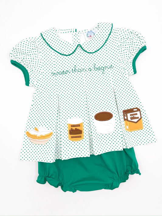 Preorder: Sweeter Than A Beignet Bloomer Set
