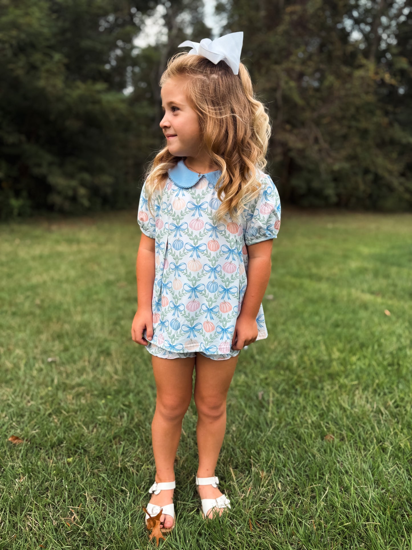 Preppy Pumpkins Bloomer Set