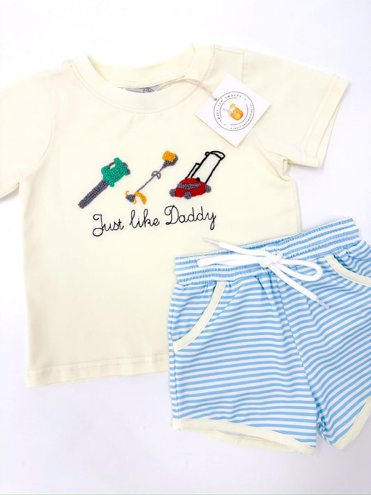 Preorder: Just Like Daddy Shorty Set