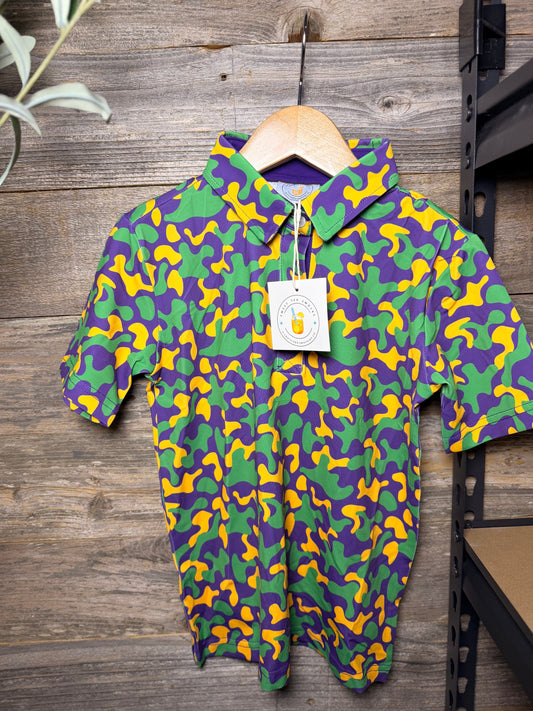 Camo Krewe Youth Polo