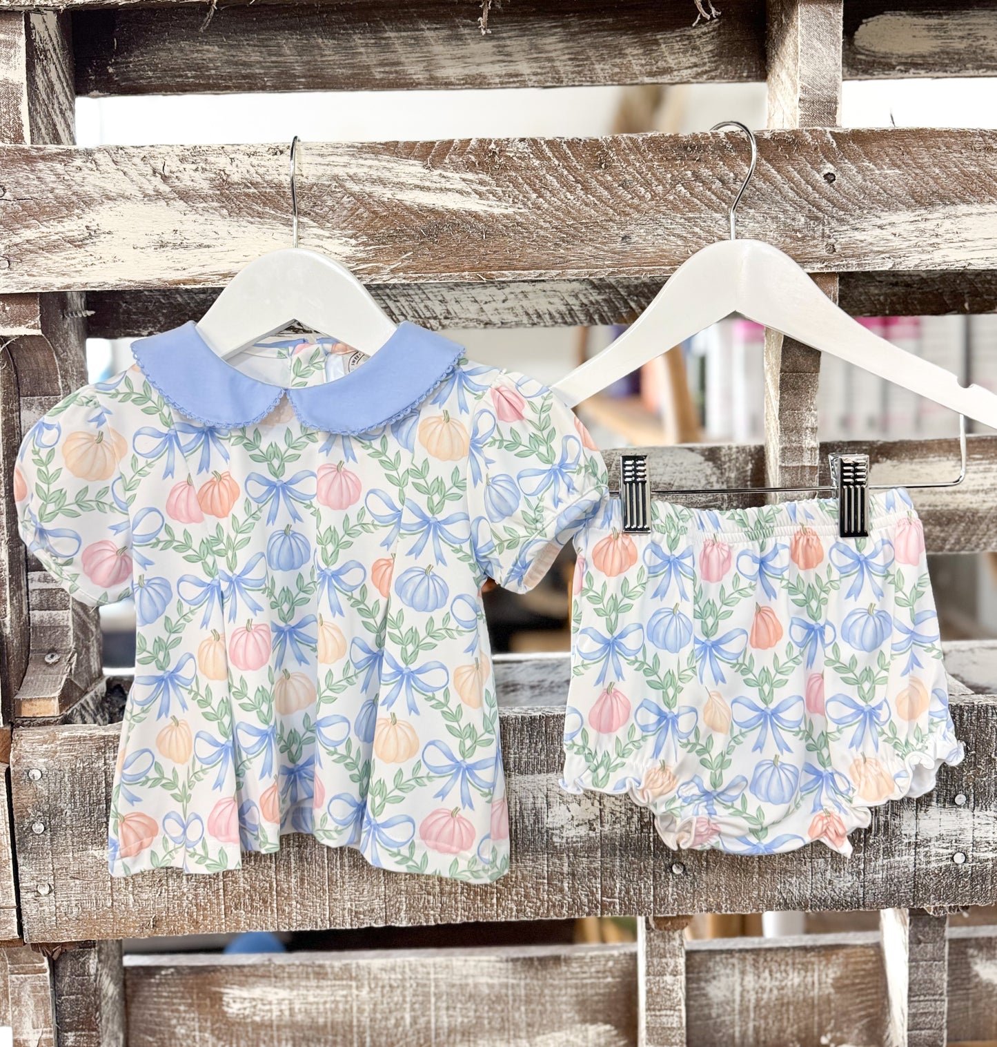 Preppy Pumpkins Bloomer Set