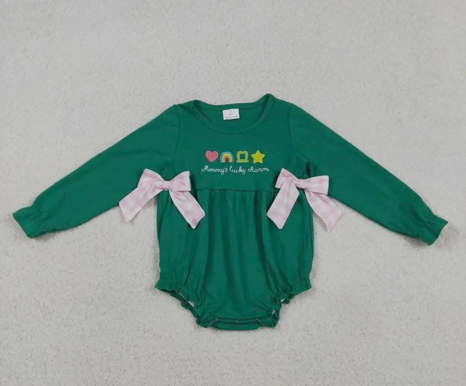 Mama’s Lucky Charm Long Sleeve Bubble
