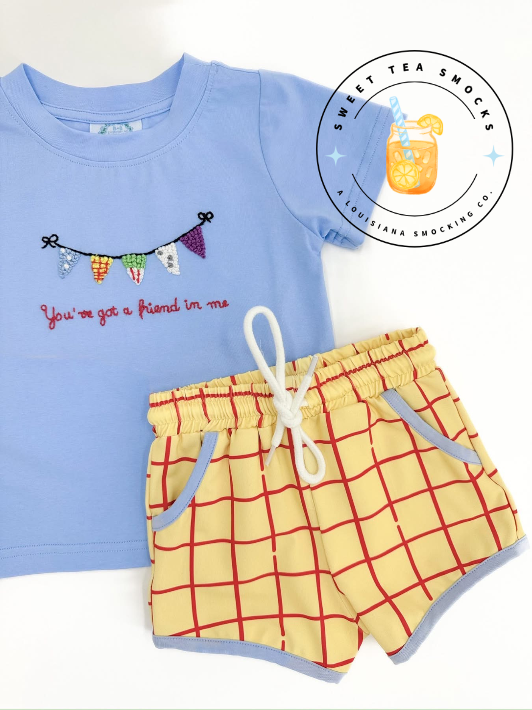 Sweet Tea Time Capsule Collection™ - Friend In Me Shorty Set