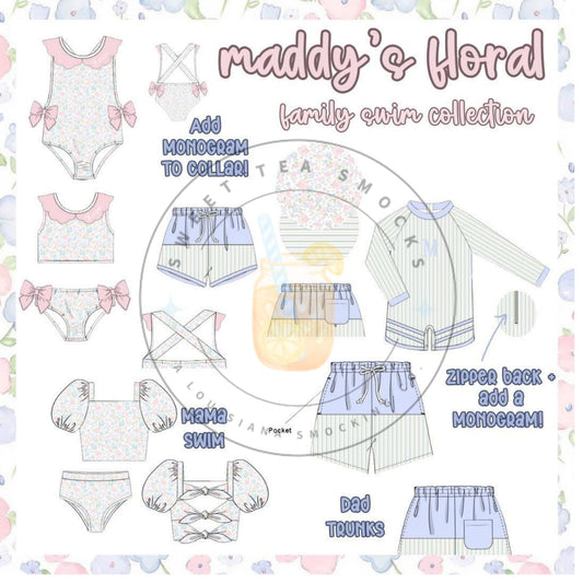 SGS: Maddy’s Floral Family Swim Collection