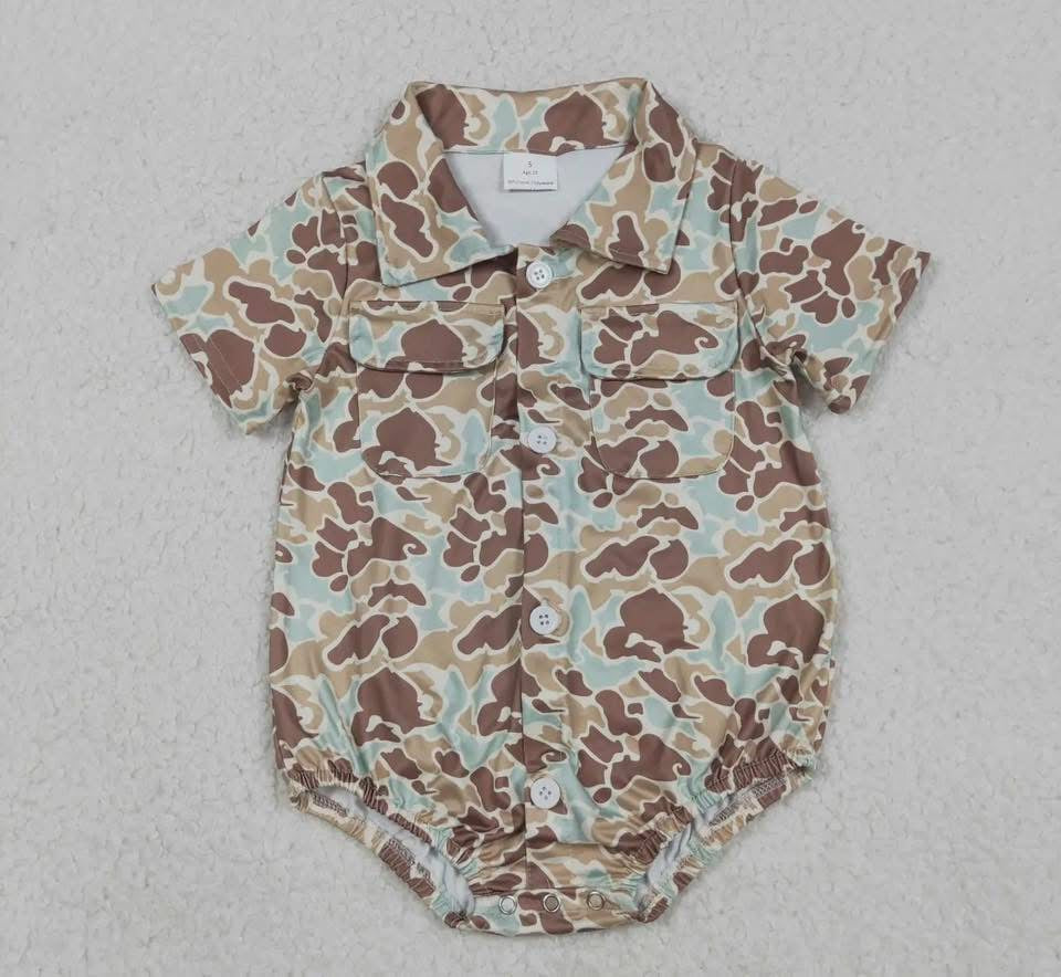 Camo Calls Bubble Polo