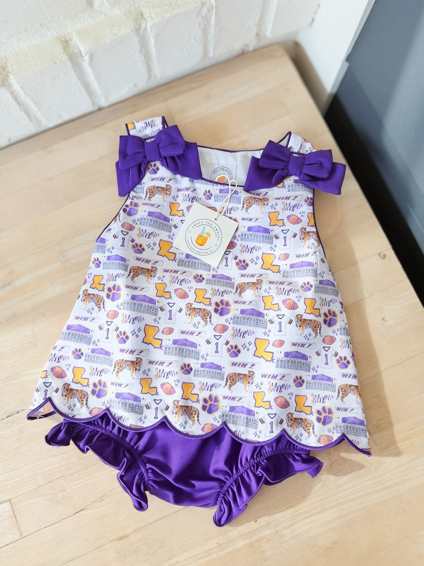 All I Do Is Win Girl Bloomer Set