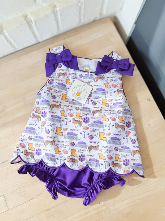 All I Do Is Win Girl Bloomer Set