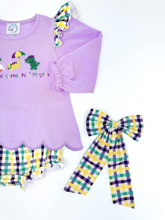 Throw Me Somethin’ Mister Girl Bloomer Set