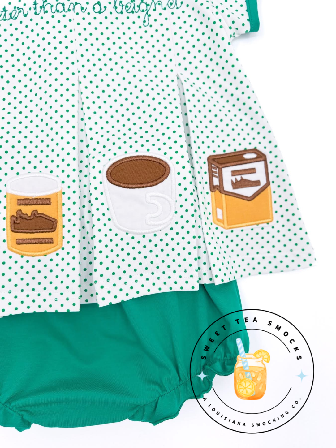 Sweet Tea Time Capsule Collection™ - Sweeter Than A Beignet Bloomer Set