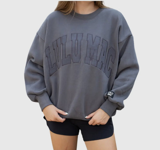 Lulu Mac Charcoal Sweatshirt