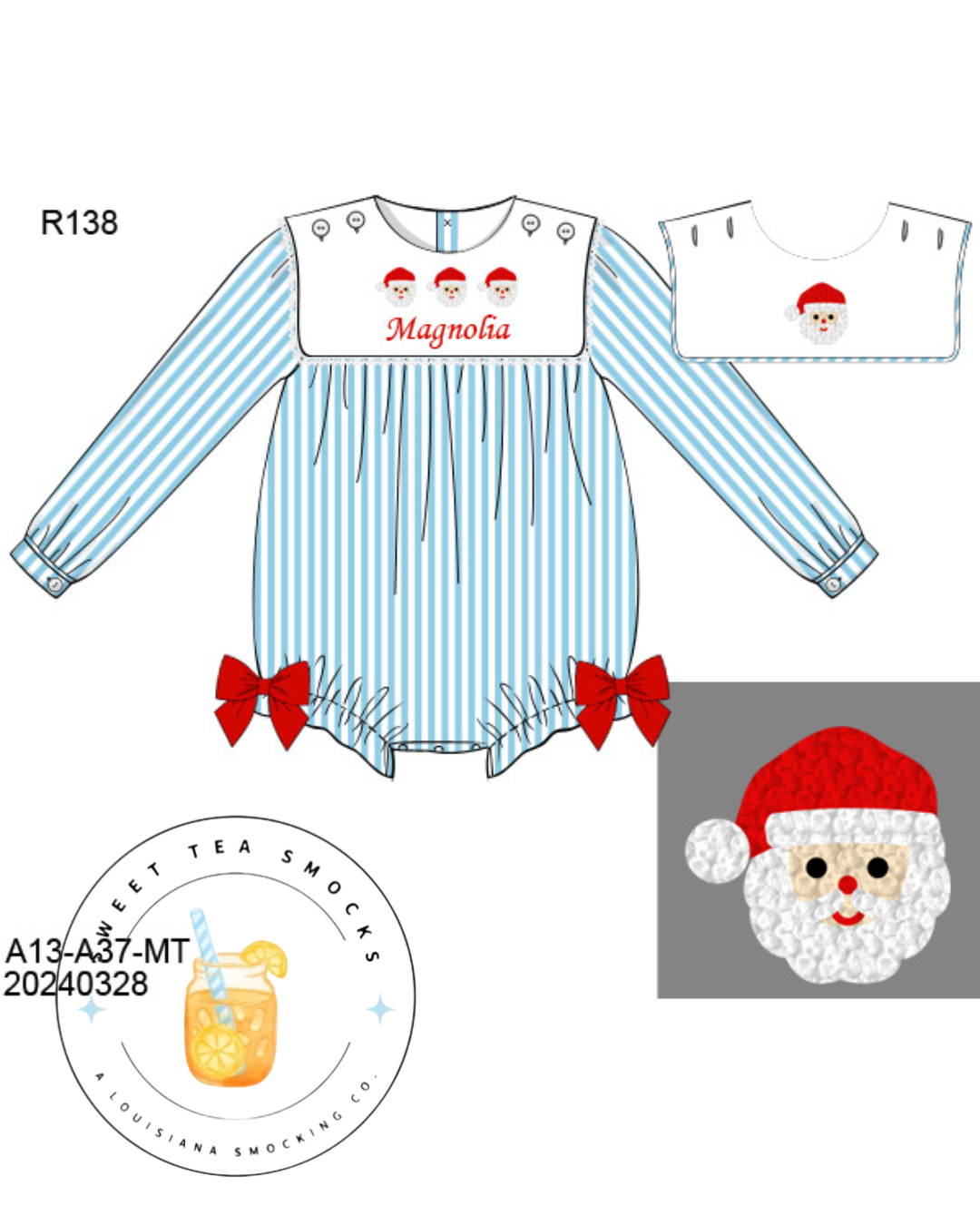 Preorder 28: Santa’s Keepsake Collection Girl Bubble