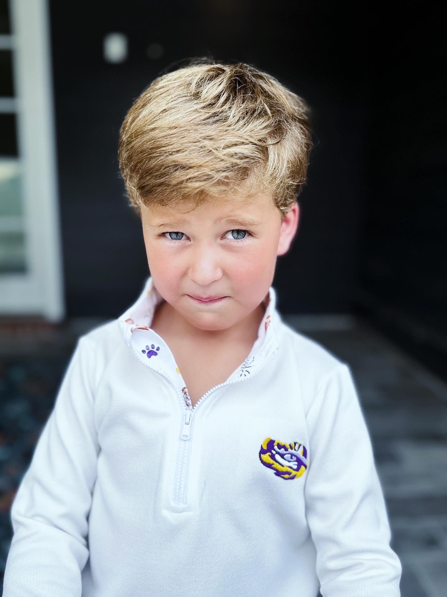 Sweet Baton Rouge Quarter Zip Sweatshirt