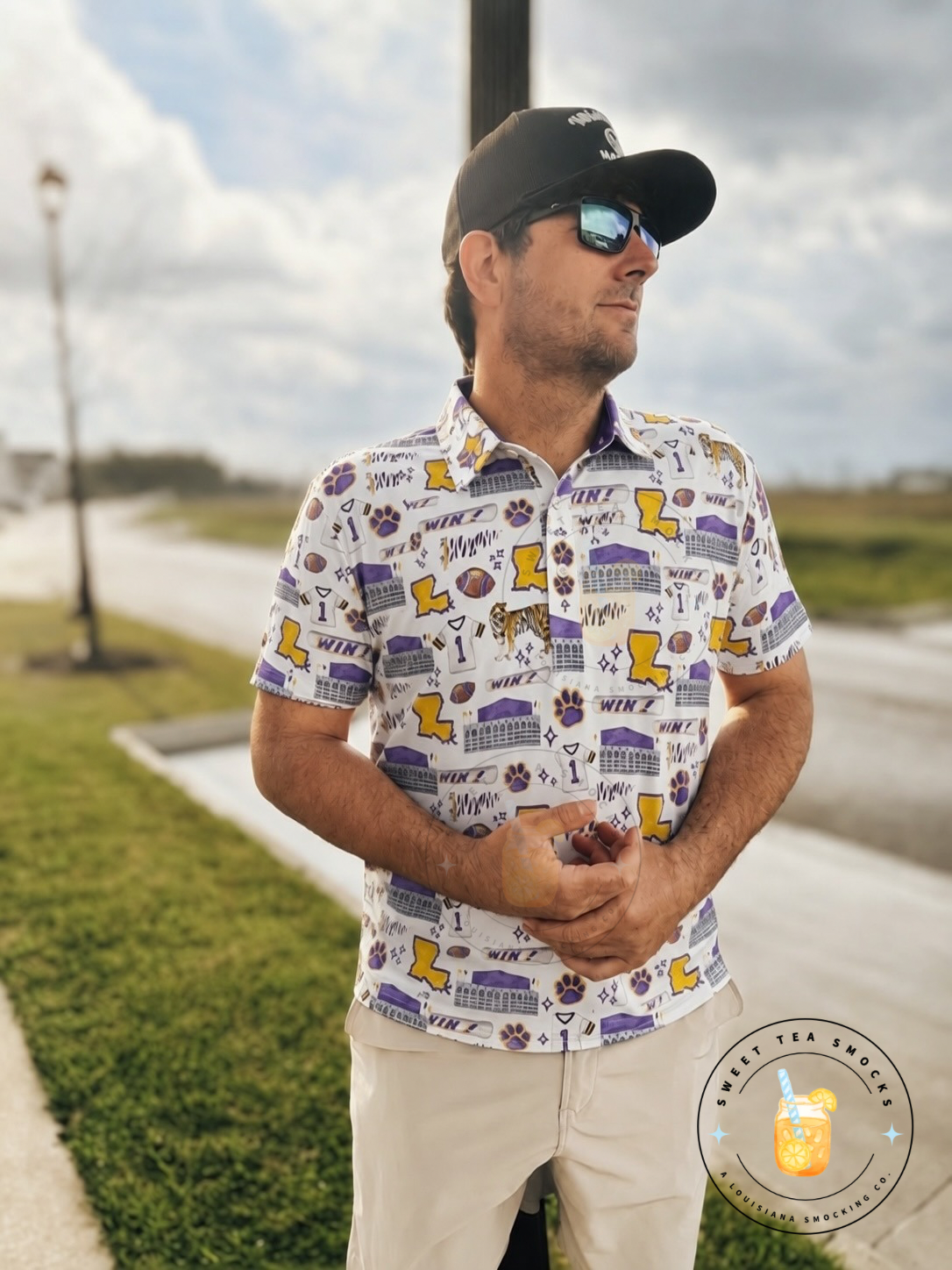All I Do Is Win Adult Polo