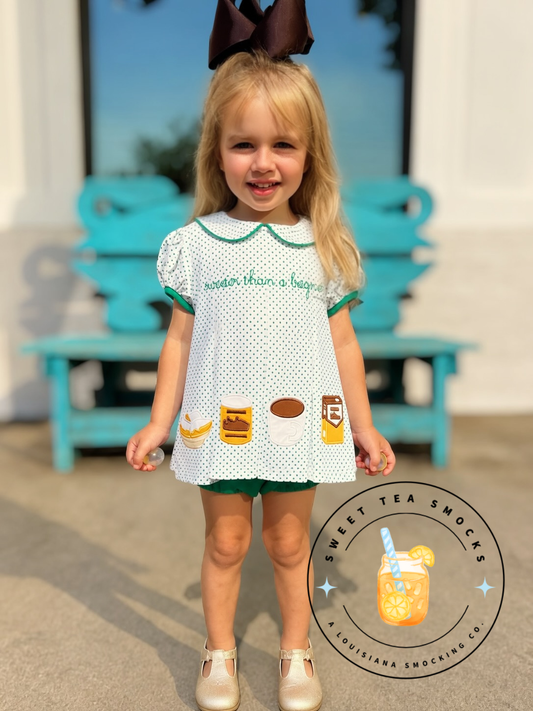 Sweet Tea Time Capsule Collection™ - Sweeter Than A Beignet Bloomer Set