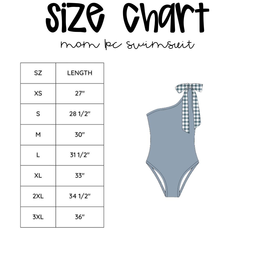 Hilton Head Adult 1PC Bow Swimsuit